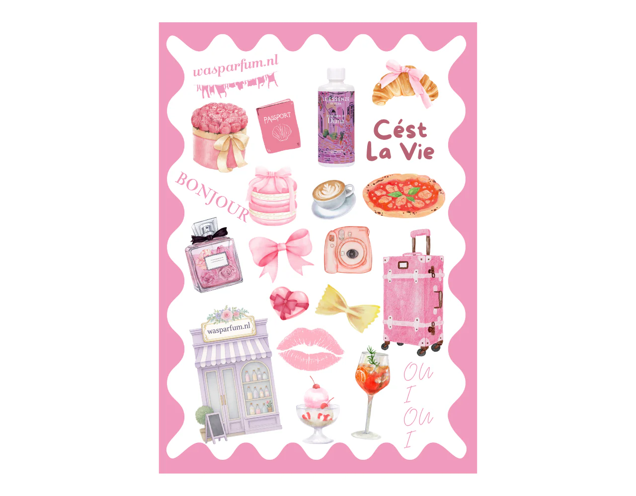 Stickervel